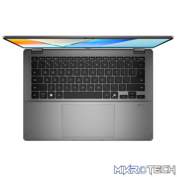 ASUS Vivobook 14 Flip OLED 14" WUXGA OLED Touch 60Hz Core Ultra 7-258V 32GB LPDDR5X 1TB NVMe Wi-Fi 7 Windows 11 Pro Laptop - Image 4