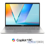 ASUS Vivobook S 14 14? WQXGA 60Hz IPS Snapdragon X (X1-26-100) 16GB LPDDR5X 1TB PCIe 4.0 NVMe Wi-Fi 6E Windows 11 Laptop