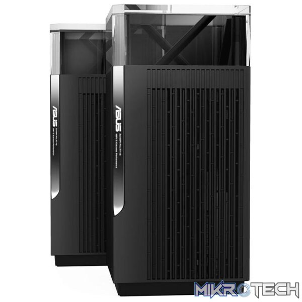 ASUS ZenWiFi Pro XT12 AX11000 WiFi 6 Tri-Band AiMesh 2.5 Gigabit Wireless Router – 2 Pack - Image 2