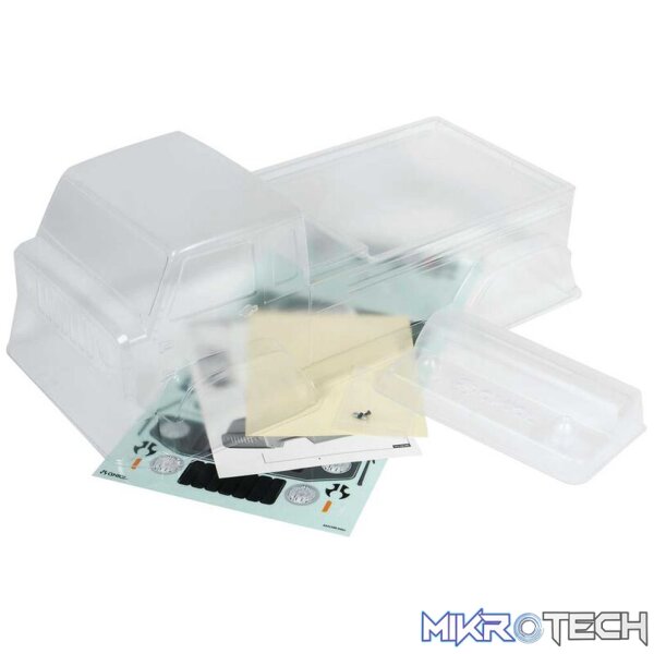 AX31268 Jeep Mighty FC Body .04 Clear AX31268 Jeep Mighty FC Body .04 Clear