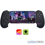 Abxylute S9 Mobile controller - USB-C + Bluetooth: Supports a wide range of phone/tablet devices compatibility;
