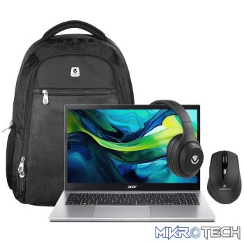 Acer Aspire 3 15.6 inch Core i5 8GB/512GB WIN11H- Silver (Bag+Mouse+Headphone)