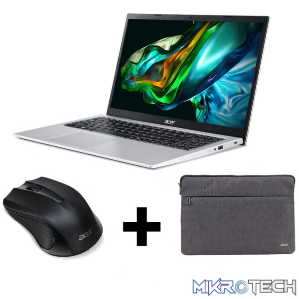 Acer Celeron 15.6 inch 4GB/128SSD Win11 - Silver - Image 3