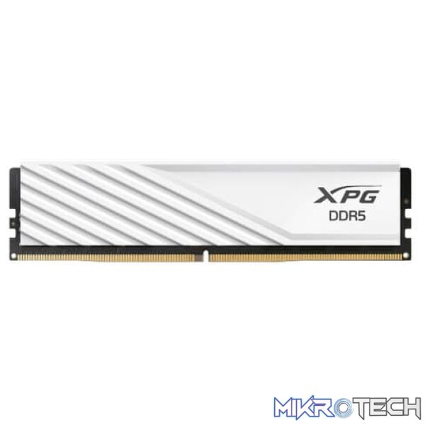 Adata XPG Lancer Blade White 16GB 6000MHz CL48 DDR5 Memory Adata XPG Lancer Blade White 16GB 6000MHz CL48 DDR5 Memory