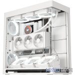 Aerocool HAVN HS 420 Base Edition White EATX case - Adjustable GPU Bracket - Supports 11 fans (0 Incl) - 4x 3.5'' or 8x 2.5'' - Image 2