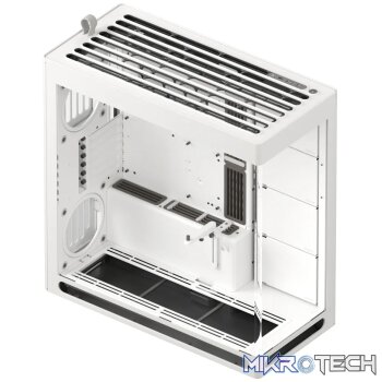 Aerocool HAVN HS 420 Base Edition White EATX case - Supports up to 11 fans (0 incl) - 4x 3.5'' or 8x 2.5'' - 420mm Radiator.