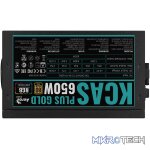 Aerocool KCAS PLUS Gold 650W RGB PSU - ATX 24 PIN; 2x 4+4PIN CPU; 6x SATA; 3x PATA; 2x PCIe 6+2PIN. - Image 5