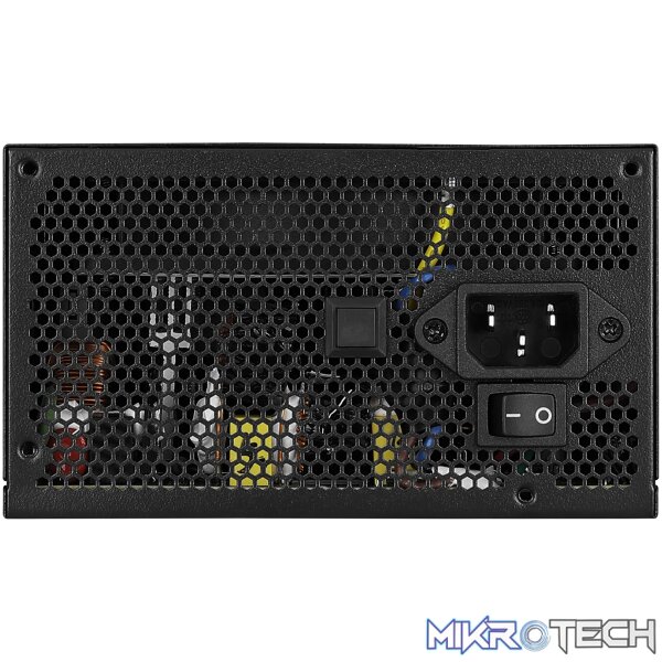 Aerocool KCAS PLUS Gold750W RGB PSU - ATX 24 PIN; 2x 4+4PIN CPU; 8x SATA; 4x PATA; 3x PCIe 6+2PIN. - Image 7