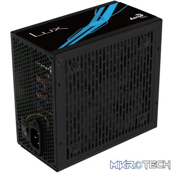 Aerocool LUX Gold 1000W  PSU - ATX 24 PIN; 1x 4+4PIN CPU; 8x SATA; 4x PATA; 4x PCIe 6+2PIN.