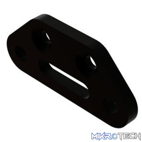Aluminium Front Suspension Mount: Black Aluminium Front Suspension Mount: Black