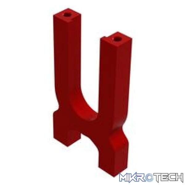 Aluminum Center Diff Holder Red Aluminum Center Diff Holder Red