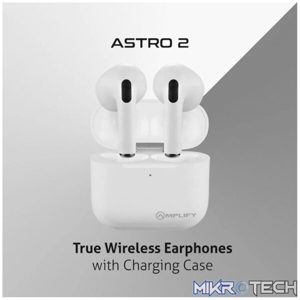 Amplify Astro 2 Series True Wireless Earphones - White - Image 15