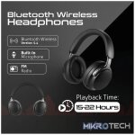 Amplify Chorus 3 Bluetooth Wireless Headphones - Black - Image 3