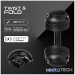 Amplify Chorus 3 Bluetooth Wireless Headphones - Black - Image 4