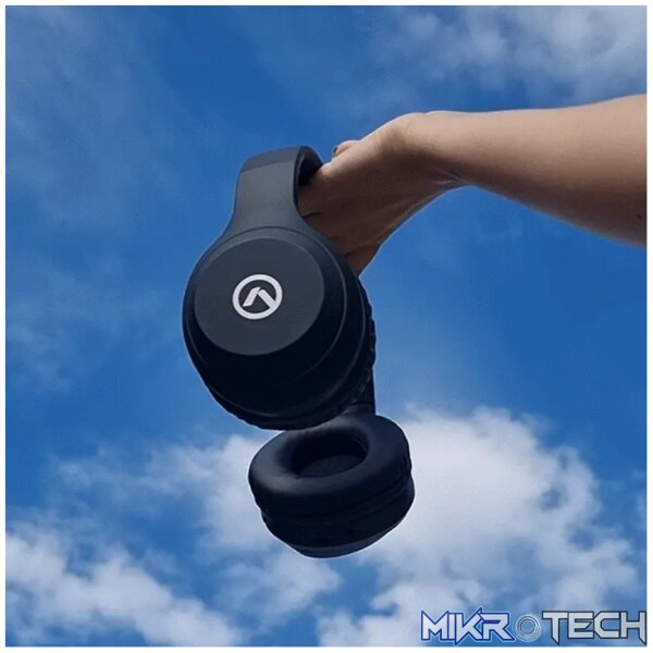 Amplify Chorus Series Bluetooth 2.0 Headphones - Black - Image 5