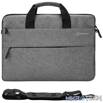 Amplify Cuba 15.6 inch Laptop Shoulder Bag Grey