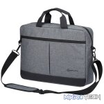 Amplify Ingwe 15.6 inchLaptop Shoulder Bag Black/Charcoal - Image 3