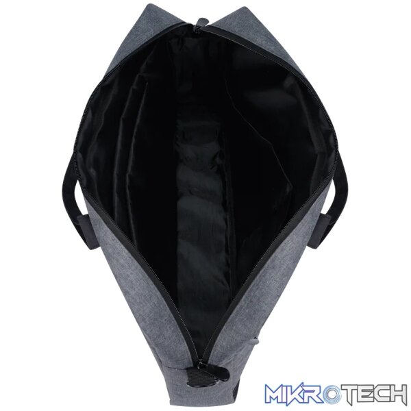 Amplify Ingwe 15.6 inchLaptop Shoulder Bag Black/Charcoal - Image 4