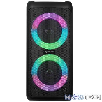 Amplify Megavibe Series Dual 4 inch Party Speaker - Black