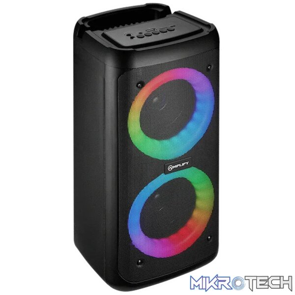 Amplify Megavibe Series Dual 4 inch Party Speaker - Black - Image 5