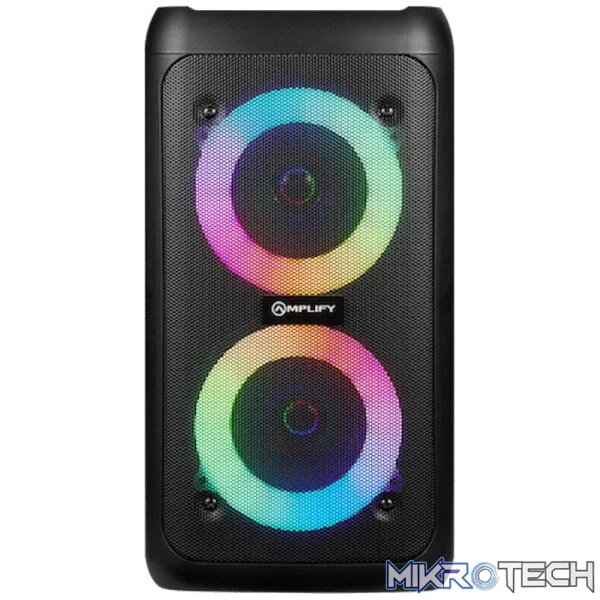 Amplify Mini Megavibe Series Dual 3 inch Party Speaker - Black - Image 3