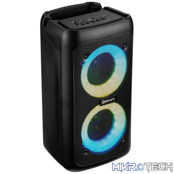 Amplify Mini Megavibe Series Dual 3 inch Party Speaker - Black - Image 4