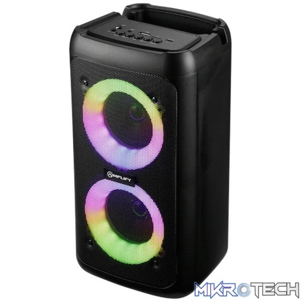 Amplify Mini Megavibe Series Dual 3 inch Party Speaker - Black - Image 5
