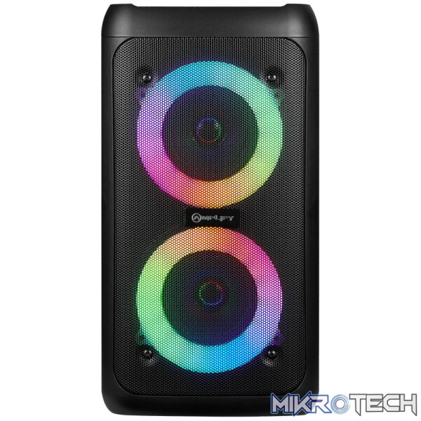 Amplify Mini Megavibe Series Dual 3 inch Party Speaker - Black Amplify Mini Megavibe Series Dual 3 inch Party Speaker - Black