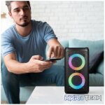 Amplify Mini Megavibe Series Dual 3 inch Party Speaker - Black - Image 9