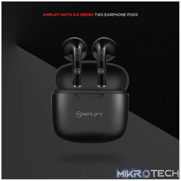 Amplify Note 3.0 Series TWS Earphone - Black - Image 12