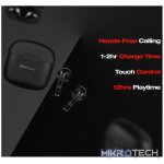 Amplify Note 3.0 Series TWS Earphone - Black - Image 9