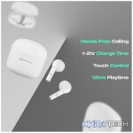 Amplify Note 3.0 Series TWS Earphones - White - Image 4
