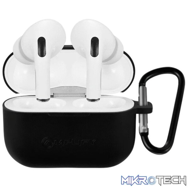 Amplify Note X Series TWS Earphones - White Case + Black Cover - Image 7