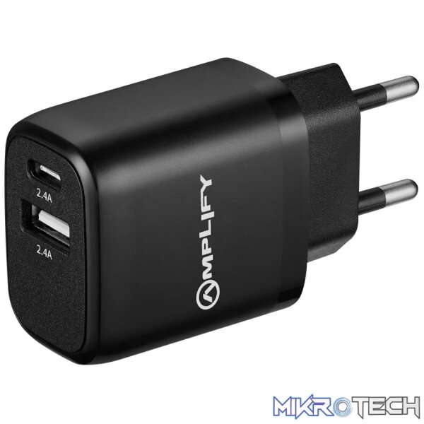 Amplify On the Fly Dual USB & Type-C Adapter Amplify On the Fly Dual USB & Type-C Adapter
