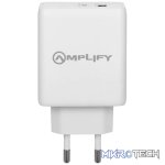 Amplify P.D. 20w Plus USB 12w Dual Wall Charger - White - Image 5