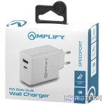 Amplify P.D. 20w Plus USB 12w Dual Wall Charger - White - Image 6