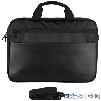 Amplify Panama 15.6 inch Laptop Shoulder Bag - Black