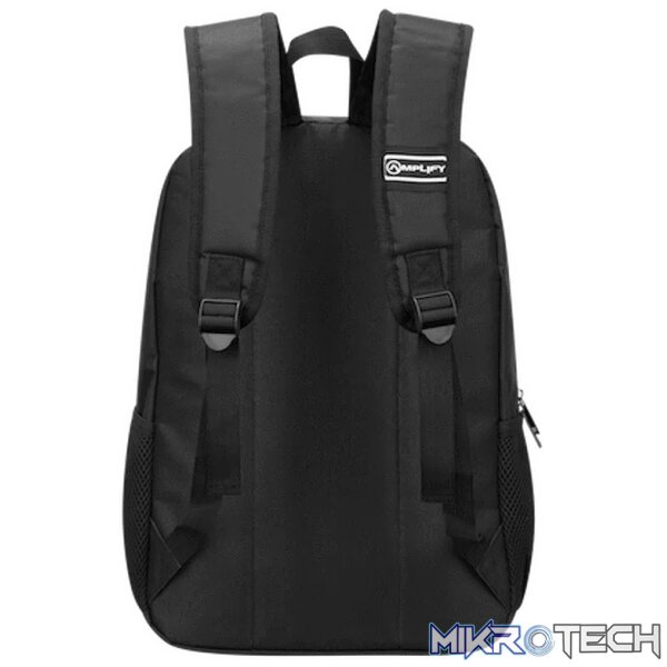 Amplify Peru 15.6 inchLaptop Backpack Black - Image 3