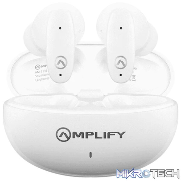Amplify SoundSync Series True Wireless Earphones - White - Image 7