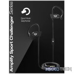 Amplify Sport Challenger Series Earhook Earbuds - Black - Image 4