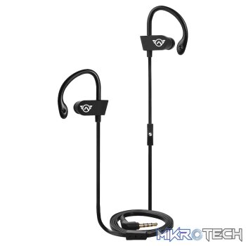 Amplify Sport Challenger Series Earhook Earbuds - Black