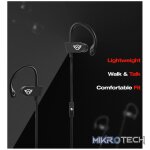 Amplify Sport Challenger Series Earhook Earbuds - Black - Image 5