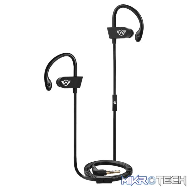 Amplify Sport Challenger Series Earhook Earbuds - Black Amplify Sport Challenger Series Earhook Earbuds - Black