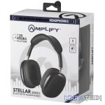 Amplify Stellar Series Bluetooth Headphones - Black - Image 5
