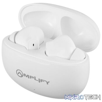 Amplify True Connection True GO Series Wireless Earphones PDQ Stemmed - White