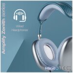Amplify Zenith Series Aux Headphones - Blue - Image 4