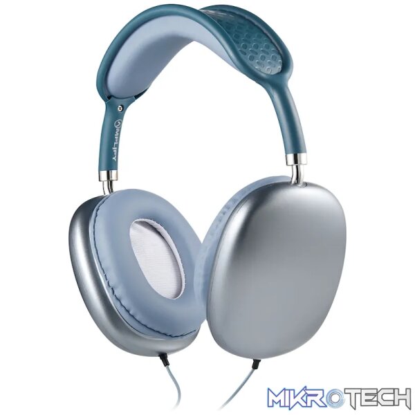 Amplify Zenith Series Aux Headphones - Blue Amplify Zenith Series Aux Headphones - Blue