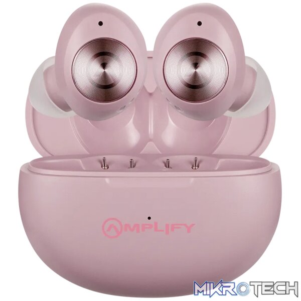 Amplify Zodiac 3 True Wireless Earphones - Pink - Image 2