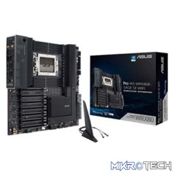 Asus Pro WS WRX80E-SAGE SE WIFI AMD WRX80 Socket sWRX8 E-ATX Server Desktop Motherboard