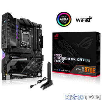Asus ROG CROSSHAIR X870E APEX AMD AM5 ATX Gaming Motherboard